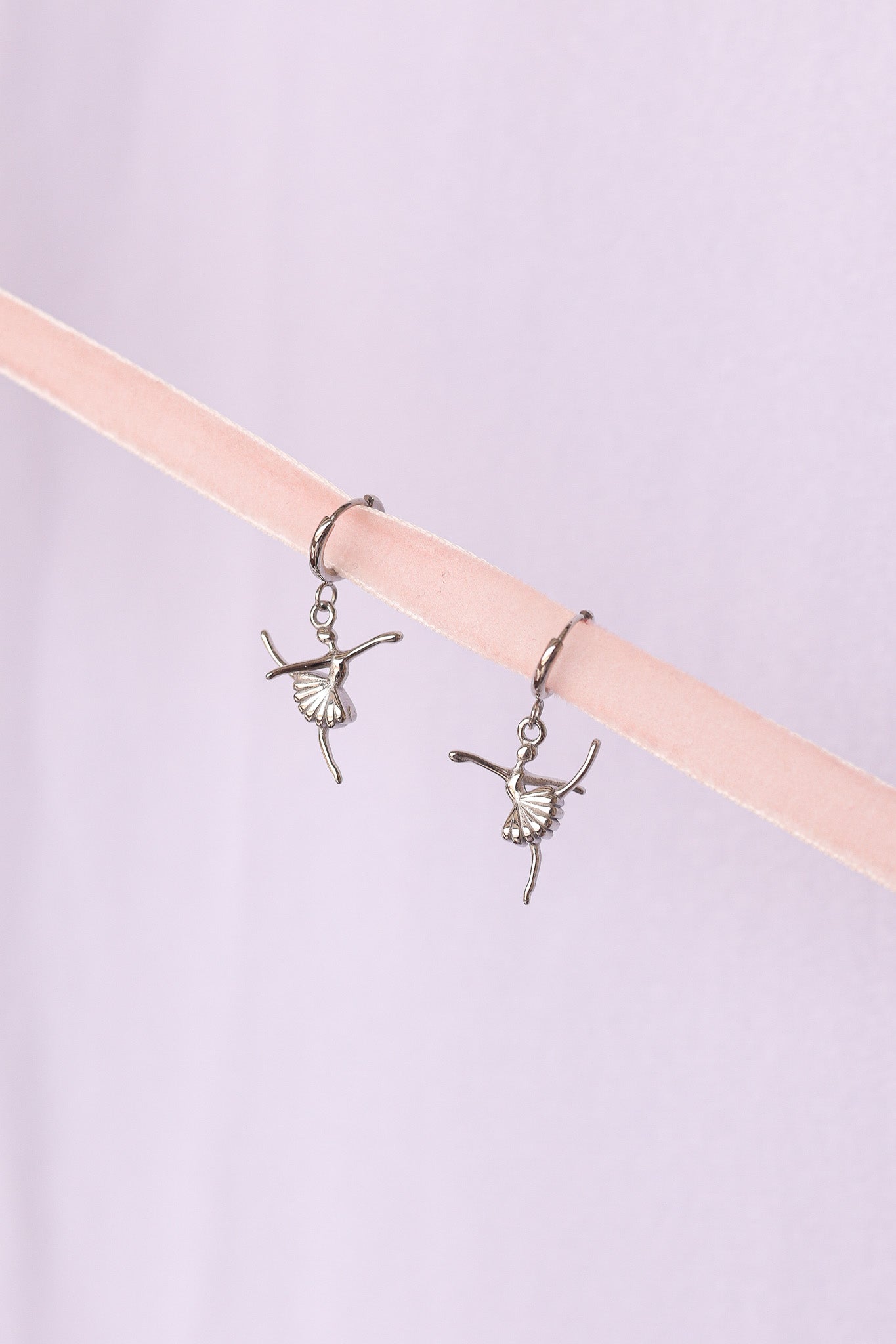 Tiny Dancer Huggie Hoop