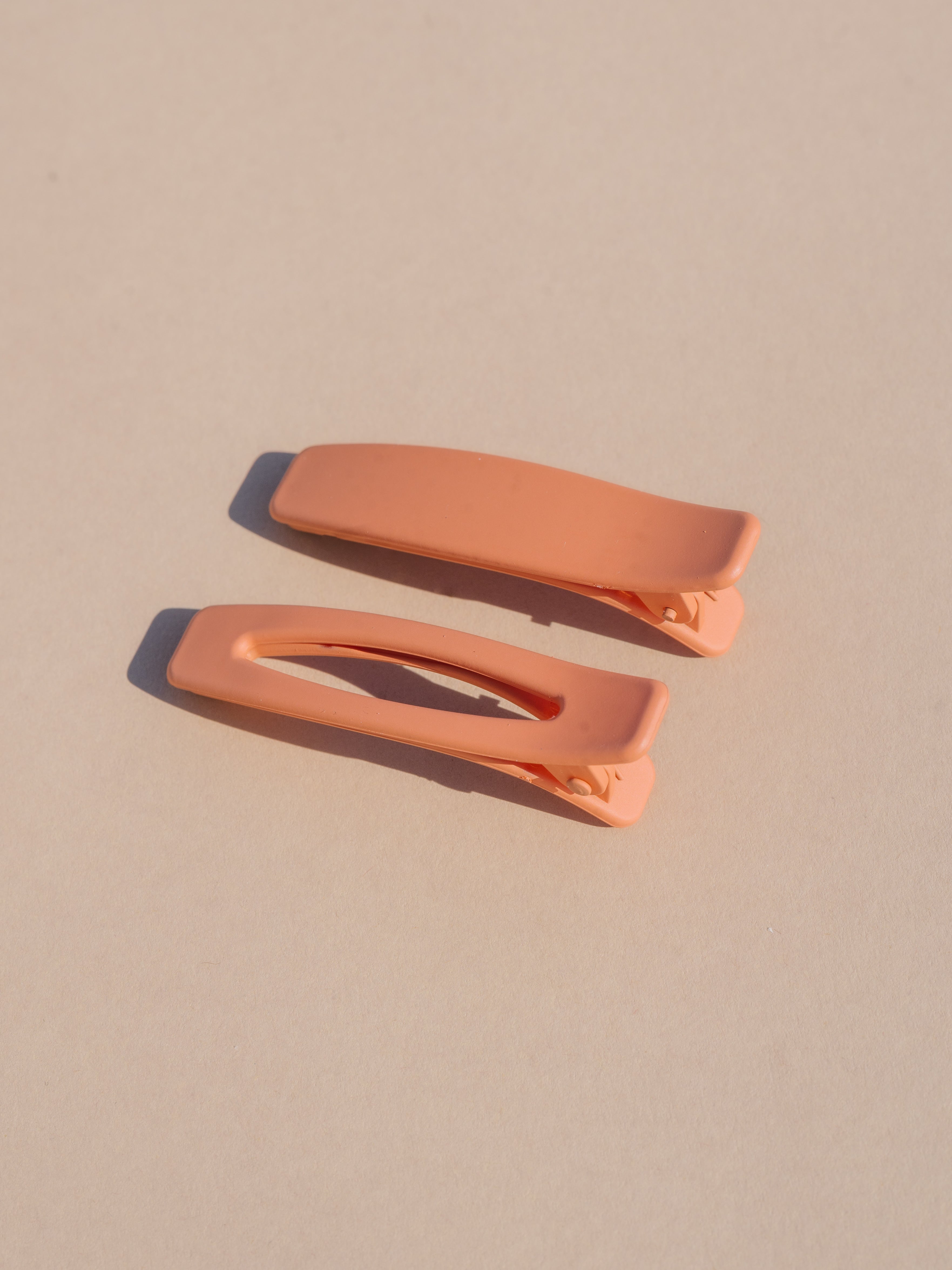 Lani Hair Clips - Peach