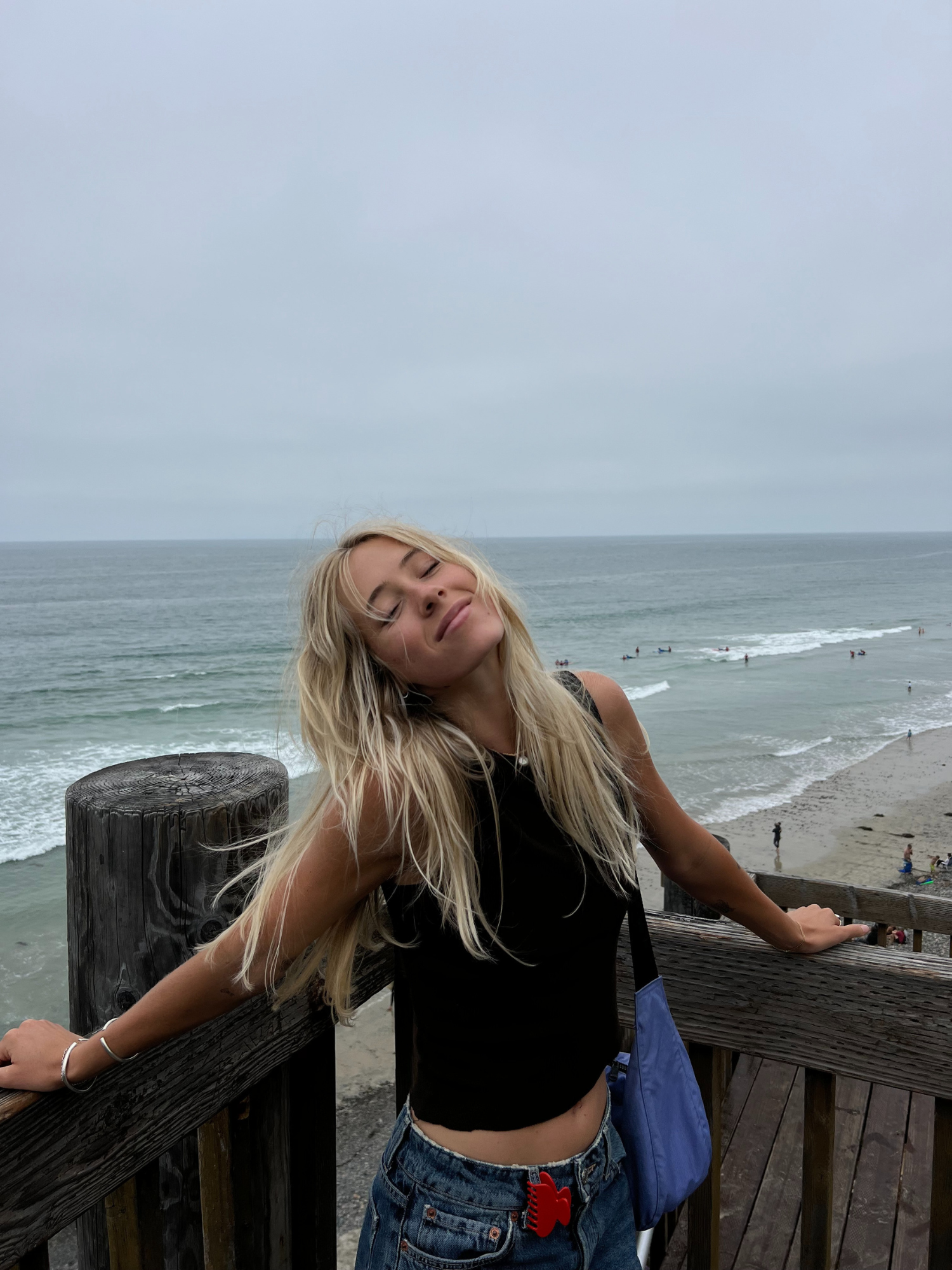 Small Hair Claw - Cherry