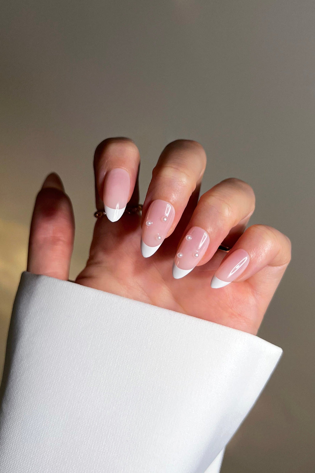 Romantic French | Soft & Durable Press-On Nails